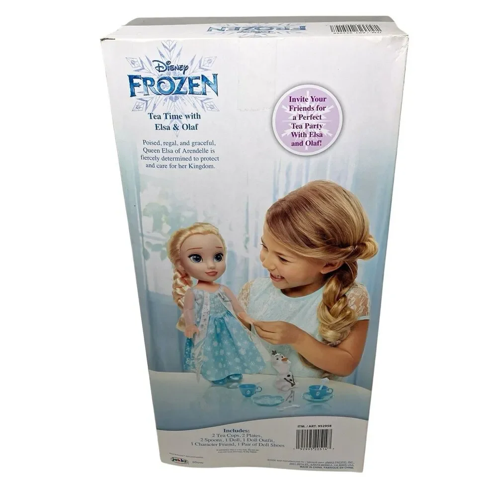Disney‎ Frozen Elsa & Olaf Doll Set with Snowflake Dress – Christmas Gift